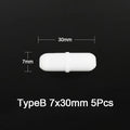 5 Pcs Laboratory Magnetic Bar Cylindrical Magnetic Stirrings Rod 3
