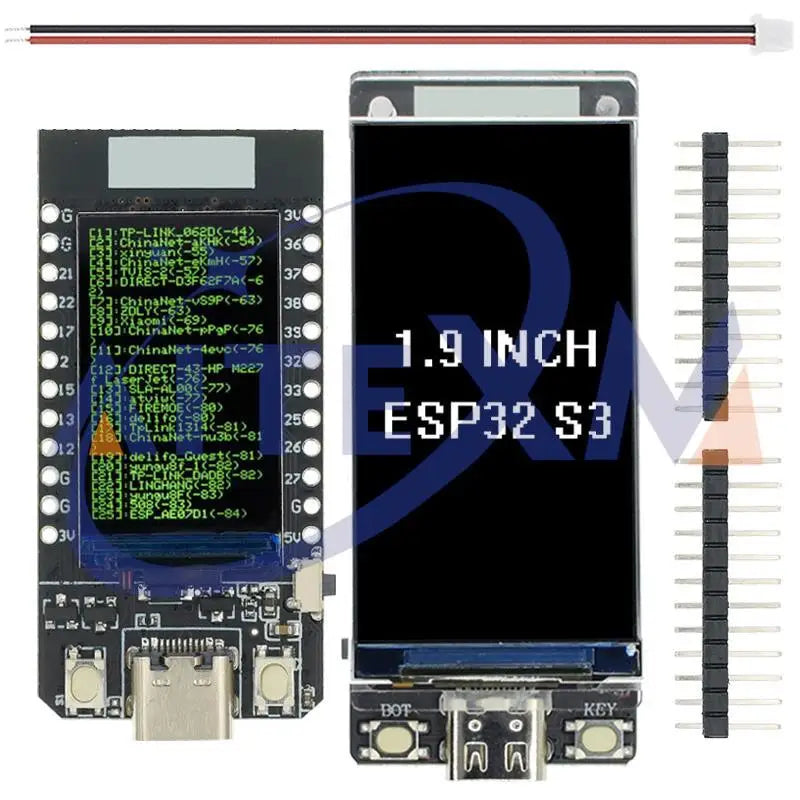T-Display T-PicoC3 ESP32 S3 1.9 inch WiFi And Bluetooth-Compatible