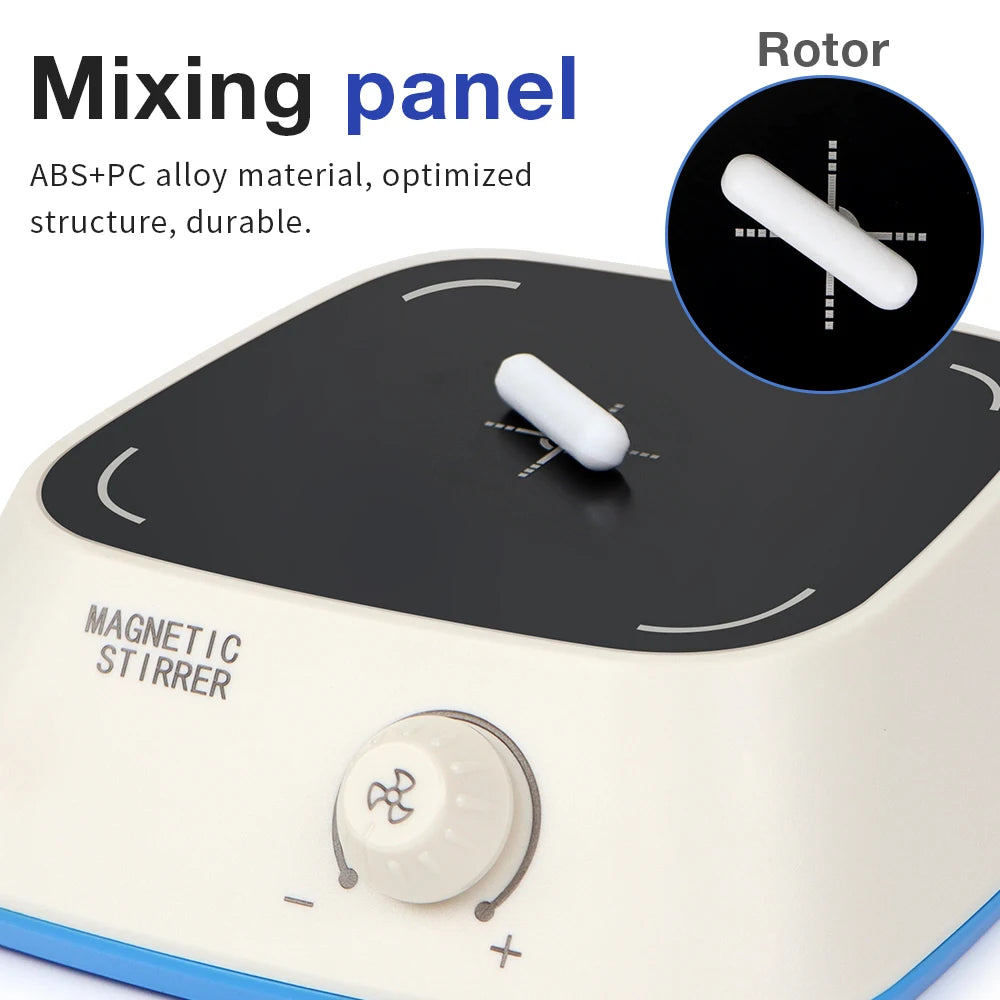 Magnetic Stirrer Mini Lab Stir Mixer Portable Liquid Stirrer Plate