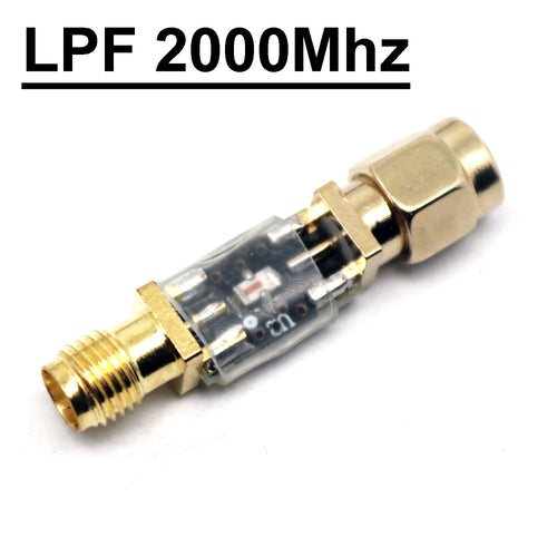 Low Pass Filter LPF SMA (30MHz-2.4Ghz) RF Signal Filtering FOR Ham
