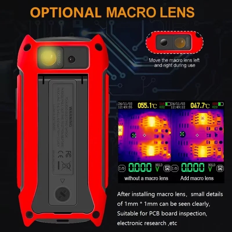 TOOLTOP ET14S 2In1 Thermal Imager Multimeter 2.8 Inch Screen PCB