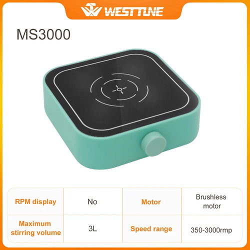 Westtune Lab Magnetic Stirrer - Electric Digital Display, 3000 RPM, 3L