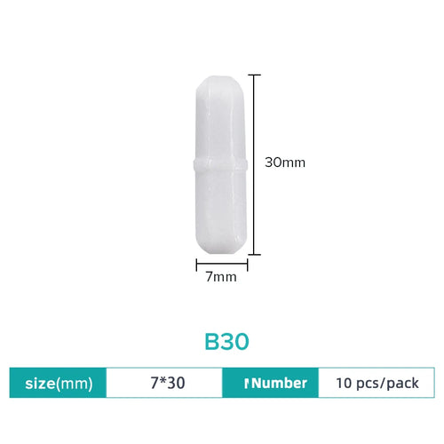 JOANLAB Magnetic Stirrer Bar Size 15mm 20mm 25mm 28mm 30mm 35mm 40mm