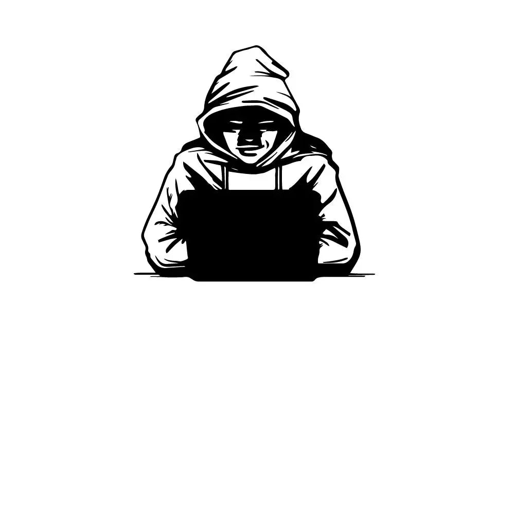 Vinyl Wall Decal Hacker Computer Security Laptop IT Hacking Stickers