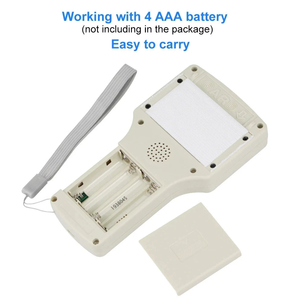 10 Frequency NFC Smart Card Reader Writer Duplicator 125K 13.56MHz