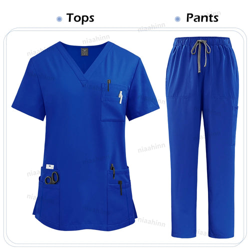 High Quality Medical Clothing for Women Uniform Nurse Lab Coat Unisex