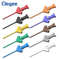 Cleqee P5003 10pcs SMD IC Test Hook Clip Mini Grabbers For Dupont