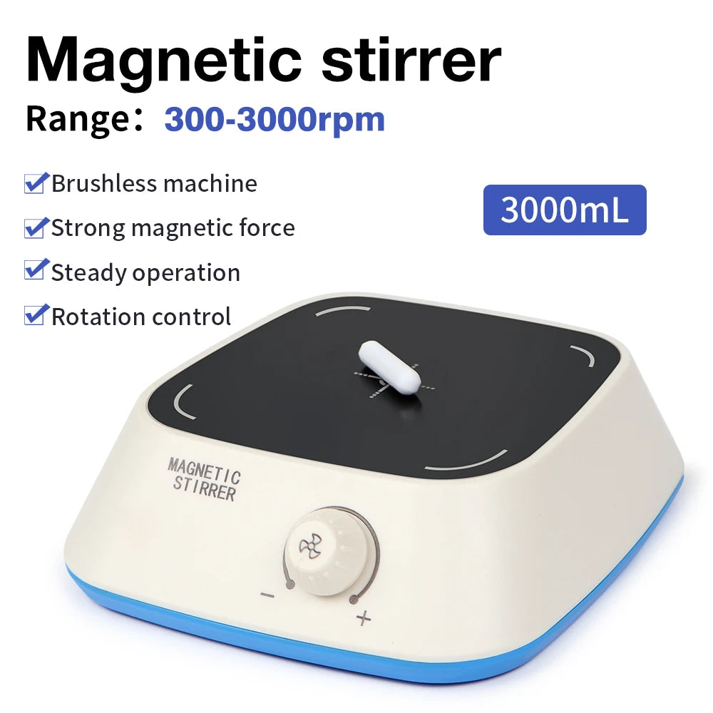 Magnetic Stirrer Mini Lab Stir Mixer Portable Liquid Stirrer Plate