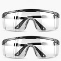 2Pcs Anti-Splash Work Safety Glasses Eye Protecting Lab Goggles