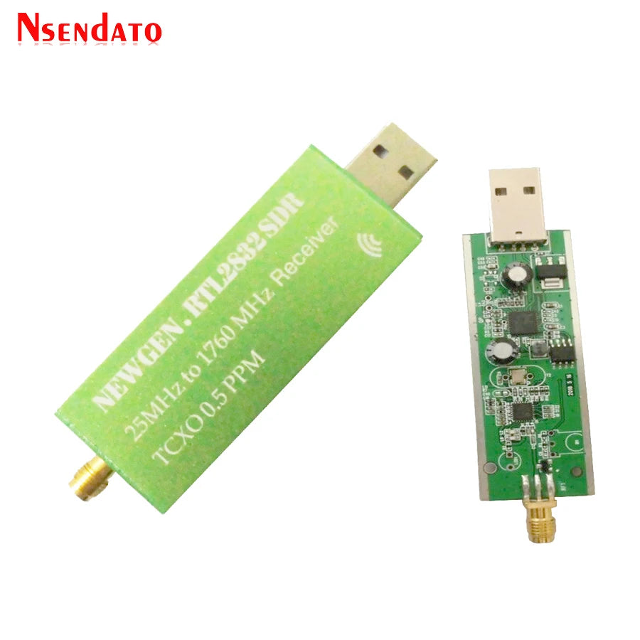 USB2.0 RTL SDR 0.5 PPM TCXO RTL2832U R860  TV Tuner Stick AM FM NFM
