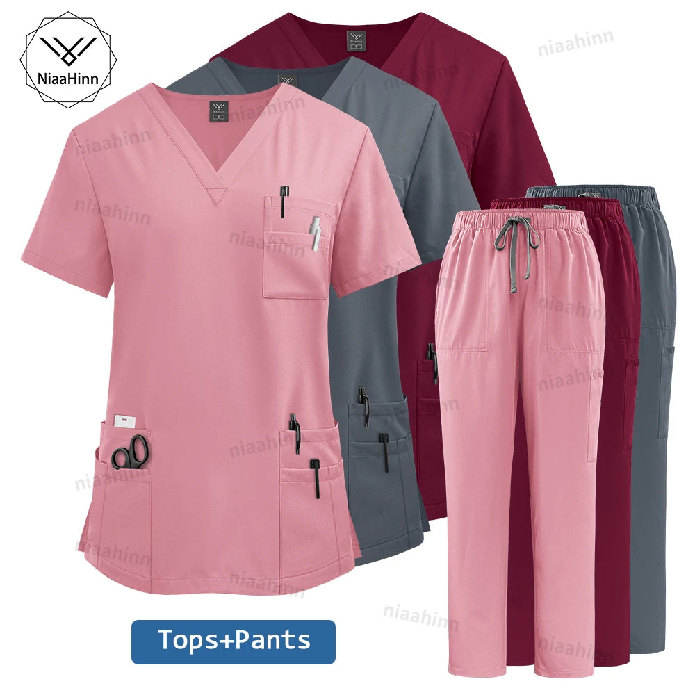 High Quality Medical Clothing for Women Uniform Nurse Lab Coat Unisex