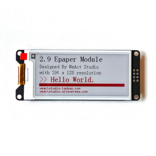 WeAct 2.9'' 2.13" 2.9 2.13 Inch Epaper Module E-paper E-Ink EInk