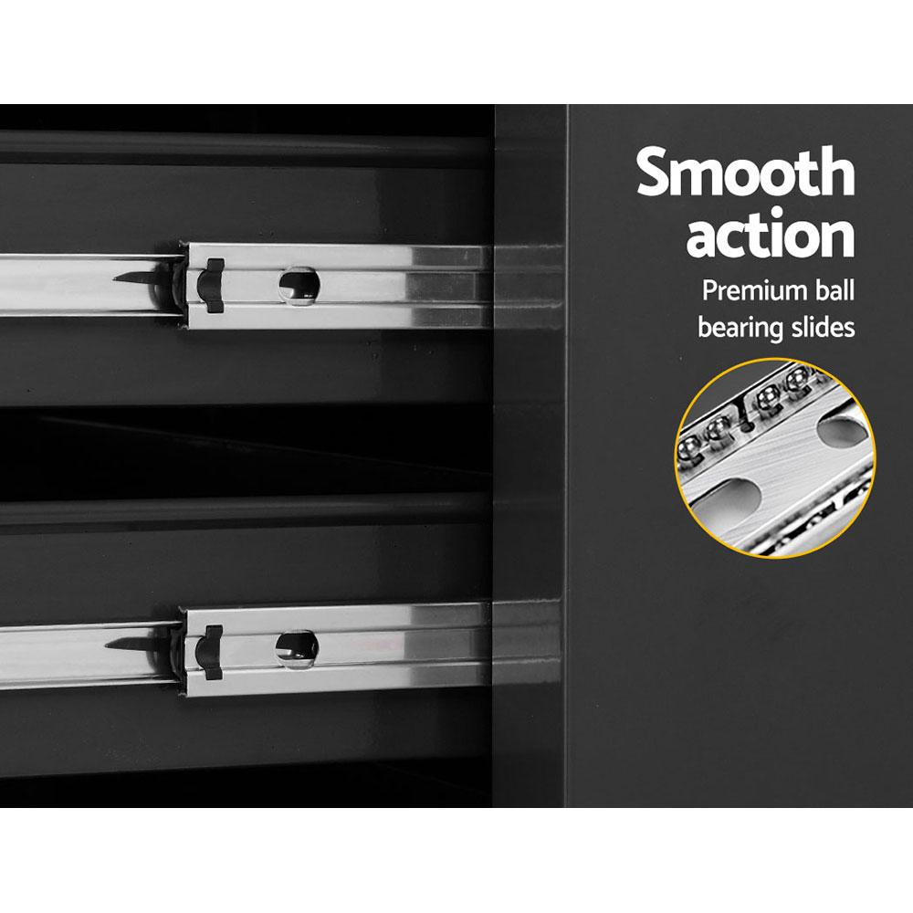 Giantz 6 Drawer Tool Box Cabinet Chest Trolley Cart Garage Toolbox