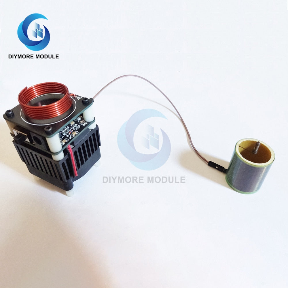 Tesla Coil High Frequency Hfsstc Electronic Candle Plasma Flame Dc