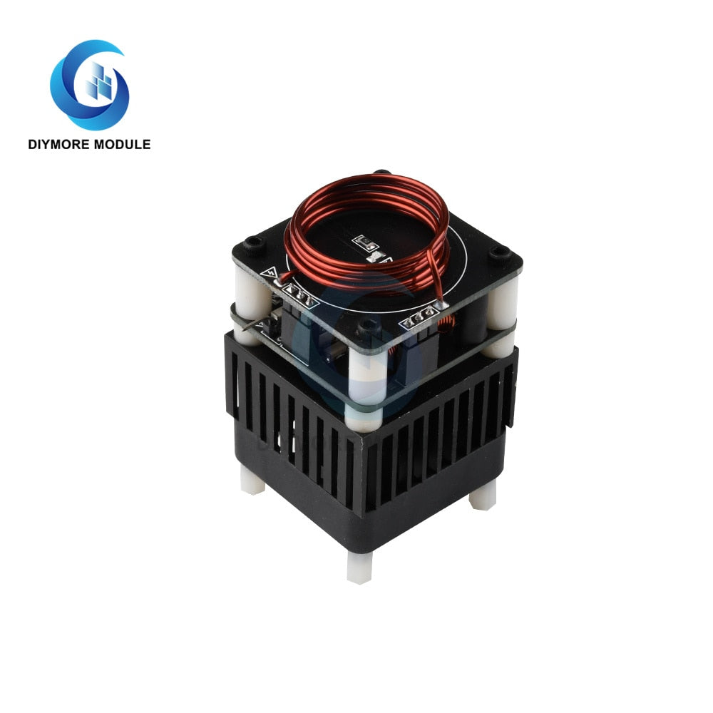 Tesla Coil High Frequency Hfsstc Electronic Candle Plasma Flame Dc